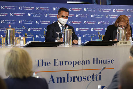 Italian Foreign Minister Luigi Di Maio attends the Forum the European House Ambrosetti in Cernobbio, northern Italy, 04 September 2020.
ANSA/MARCO OTTICO