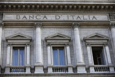 Una veduta di Palazzo Koch, sede centrale della Banca d'Italia.    ALESSANDRO DI MEO / ANSA