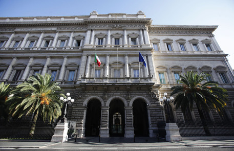 La sede della Banca d'Italia, Palazzo Koch, in un'immagine d'archivio.
ANSA/ALESSANDRO DI MEO
