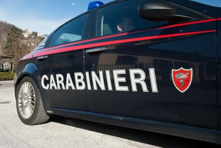 Carabinieri in Valsugana. ANSA/UFF STAMPA CARABINIERI +++NO SALES, EDITORIAL USE ONLY+++