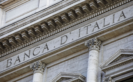 (ARCHIVIO) La sede della Banca d'Italia, Palazzo Koch a Roma.
ANSA/ALESSANDRO DI MEO