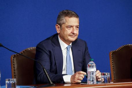 Fabio Panetta durante la relazione annuale del governatore della Banca d'Italia Ignazio Visco, Roma, 29 maggio 2018. ANSA/GIUSEPPE LAMI