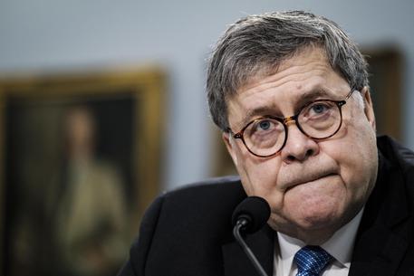 epa07494388 US attorney general, William Barr, testifies before House Appropriation subcommittee hearing on Commerce, Justice, Science, and Related Agencies in Washington, DC, USA, 09 April 2019.  EPA/PETE MAROVICH