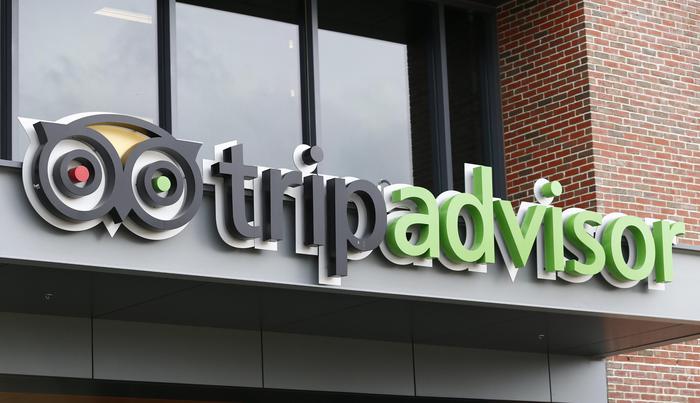 epa06304367 The headquarters of TripAdvisor in Needham, Massachusetts, USA 02 November 2017. On 01 November 2017, TripAdvisor issued an apology to a sexual assault victim that used TripAdvisor forums to post warnings about a Mexican resort where she was raped in 2010, after they deleted those original postings.  EPA/CJ GUNTHER