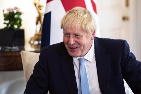 epa07760456 British Prime Minister Boris Johnson meets with King Abdullah II of Jordan at 10 Downing Street in London, Britain, 07 August 2019.  EPA/WILL OLIVER / POOL