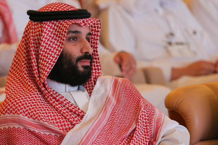 Saudi Crown Prince Mohammed bin Salman attends a session at the Saudi Arabia's investment conference, in Riyadh, Saudi Arabia, 23 October 2018. Saudi Arabia on 23 October opened the three-day Future Investment Initiative conference that has seen major pull-outs from global political and business figures following the disappearance of Saudi journalist Jamal Khashoggi after he entered the Saudi consulate in Istanbul on 02 October and later acknowledgement he died inside the kingdom's consulate.  ANSA/FARES GHAITH