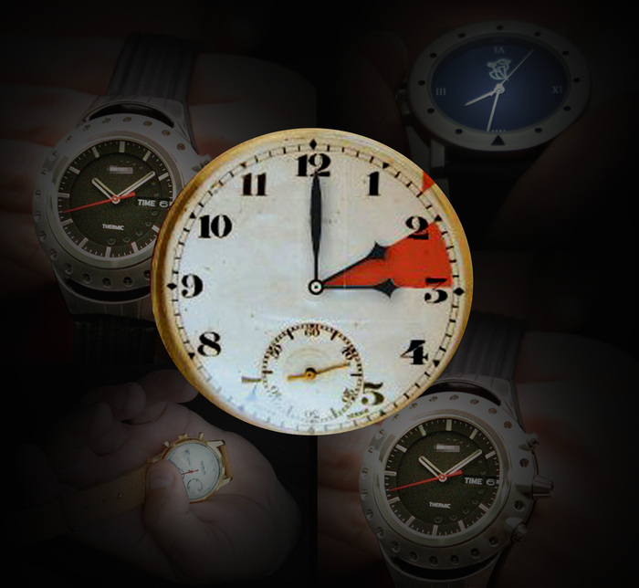 Un orologio con l'indicazione delle lancette spostate in una foto d'archivio. ANSA
