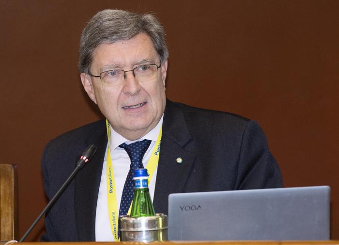 Il presidente ASviS  Enrico Giovannini durante il convegno dal titolo 