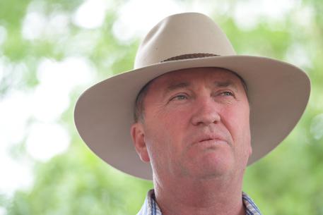 epa06397940 (FILE) - National Party leader Barnaby Joyce speaks to the media after voting at Woolbrook Primary School in Woolbrook in the New England electorate, New South Wales, Australia, 02 December 2017 (reissued 19 December 2017). Joyce has been announced as the new Minister for Infrastructure and Transport as part of a cabinet reshuffle announced by Australian Prime Minister Malcolm Turnbull on 19 December 2017.  EPA/TRACEY NEARMY  AUSTRALIA AND NEW ZEALAND OUT