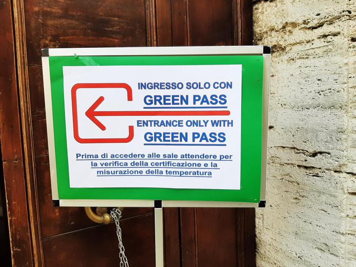 Green pass - Sebastiani