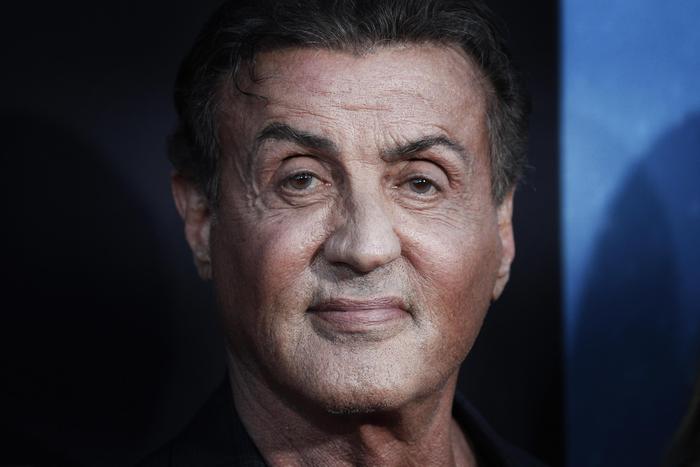epa07772274 US actor Sylvester Stallone poses for photos prior to the premiere of '47 Meters Down: Uncaged' at the Regency Village Theatre in Los Angeles, California, USA, 13 August 2019. '47 Meters Down: Uncaged' will be released in US theater on 16 August.  EPA/ETIENNE LAURENT