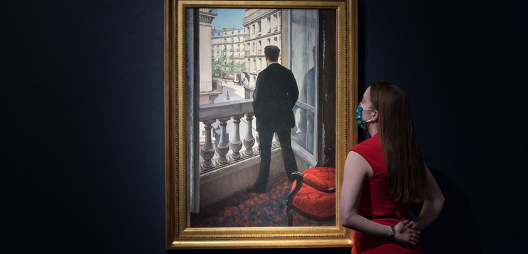 “Un giovane alla finestra”: il dipinto di Caillebotte venduto per 53 milioni di dollari