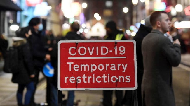 Emergenza Covid, la Gran Bretagna si avvia ad un nuovo lockdown nazionale