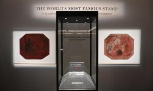 Sotheby’s, all’asta il francobollo più raro del mondo
