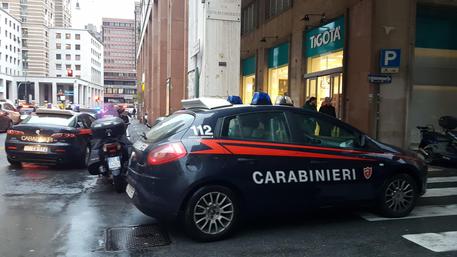 Macchina Carabinieri Genova