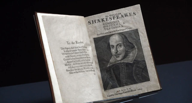 Shakespeare, all’asta un frammento della prima edizione del First Folio