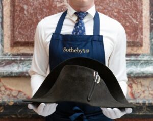 Sotheby’s, a settembre all’asta il cappello di Napoleone