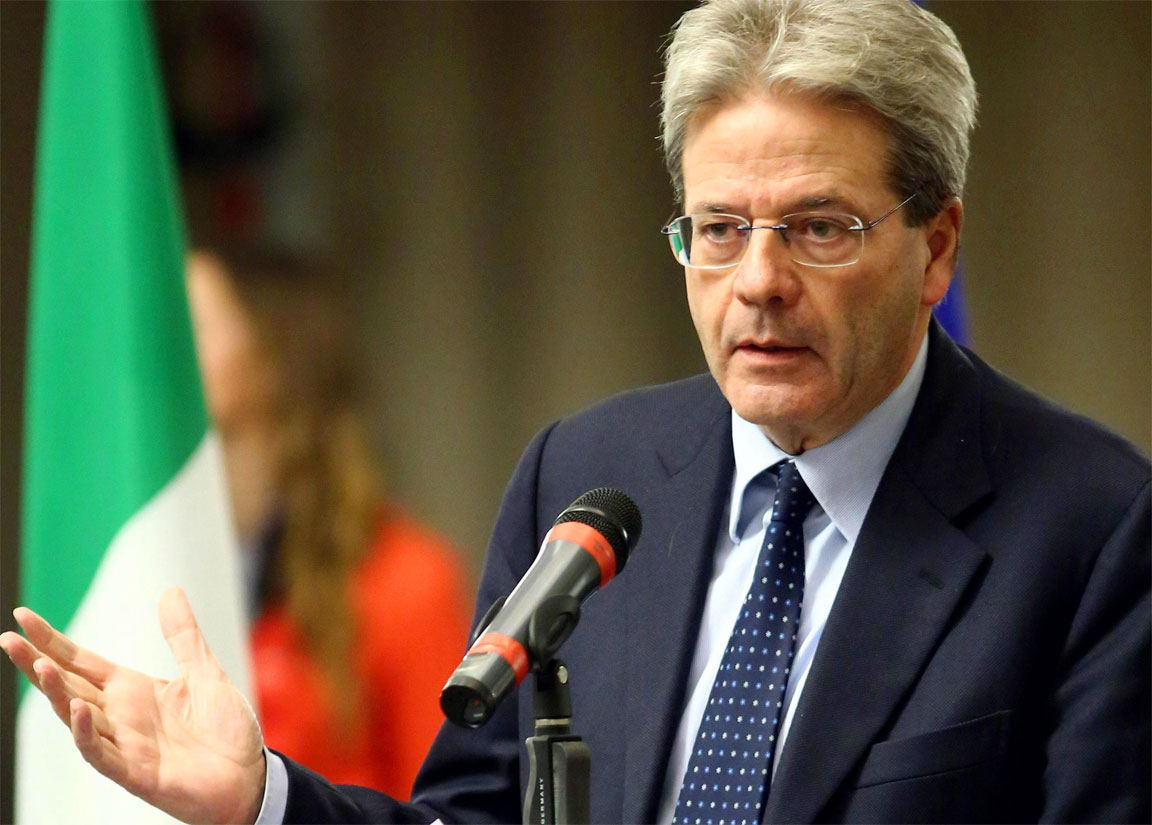 UE, Gentiloni rassicura: “nessuna preoccupazione sulla sostenibilità del debito in Italia”