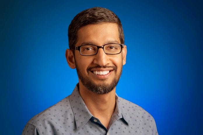 Il manager più pagato d’America è Sundar Pichai, Ceo di Google