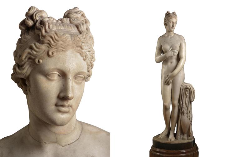 Afrodite di Hamilton, ricompare la statua e ha un valore di tre milioni di sterline