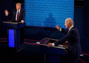 Presidenziali Usa, insulti ed offese nel primo duello tv tra Trump e Biden