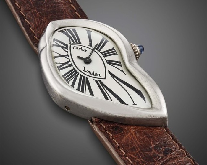 All’asta un Crash Watch di Cartier a 861.500 euro: è record mondiale