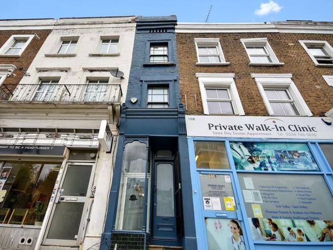 La casa più sottile di Londra è in vendita per circa un milione di euro