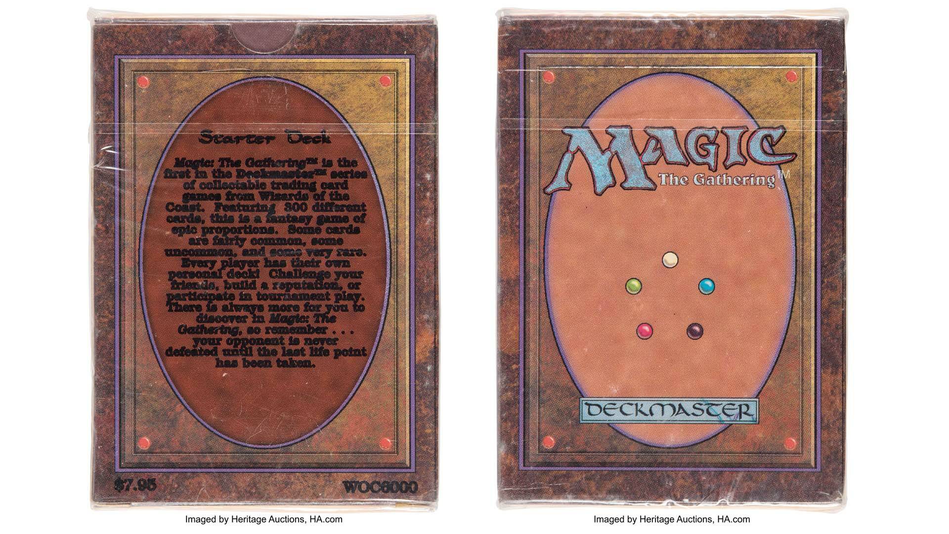 Magic: The Gathering, all’asta uno starter deck di Alpha