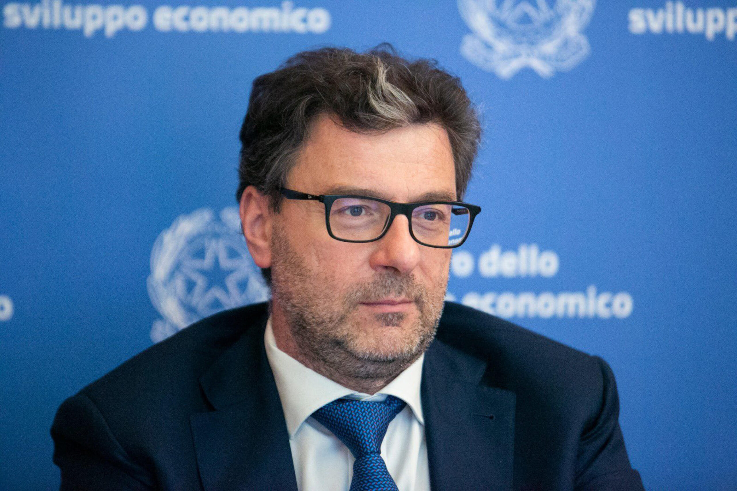 Il ministro dello Sviluppo, Giancarlo Giorgetti, Roma, 18 marzo 2022. +++ TWITTER/MISE +++
