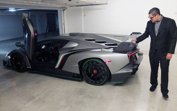 La rarissima Lamborghini Veneno sarà venduta all’asta