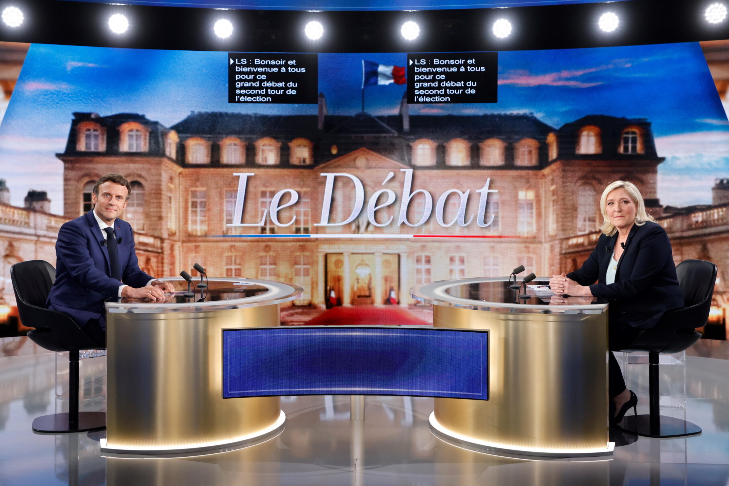 Francia 2022, è scontro Macron-Le Pen in tv. Domenica il ballottaggio