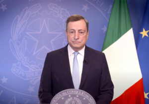 Draghi: “cerco intesa Russia-Ucraina per sbloccare porti del Mar Nero”