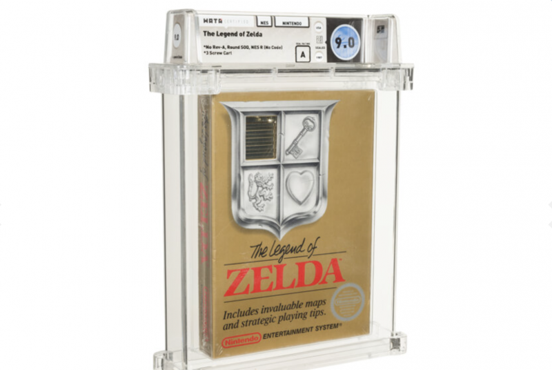 Zelda, vendita record per la copia rara: 870 mila dollari