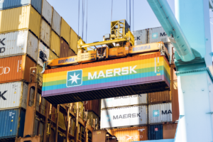 Maersk, arriva il Rainbow Container in sostegno alla comunità LGBTQIA+