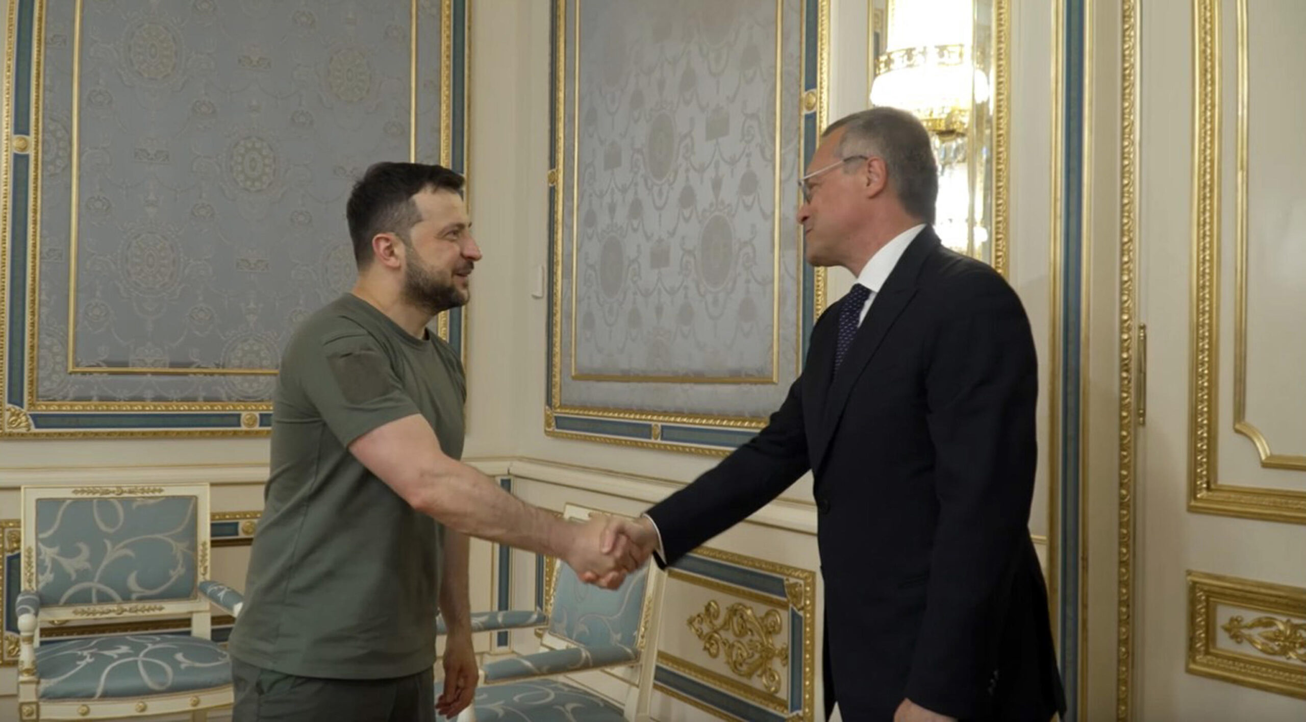Bonomi a Kiev incontra Zelensky