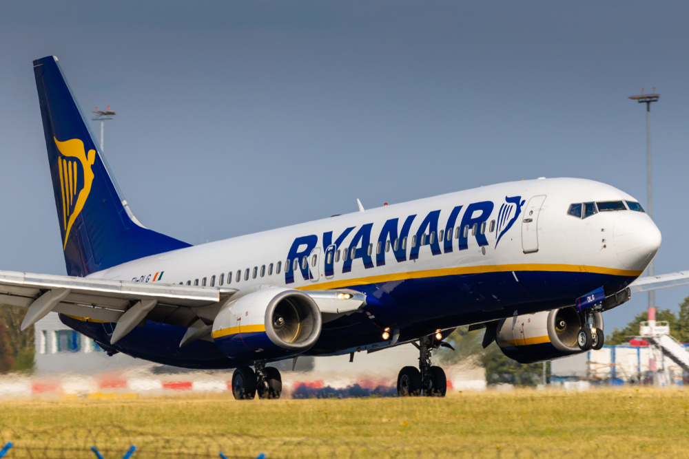 Agosto di fuoco per Ryanair: quasi 17 milioni di passeggeri