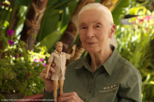 Scienza, Jane Goodall diventa una Barbie green 