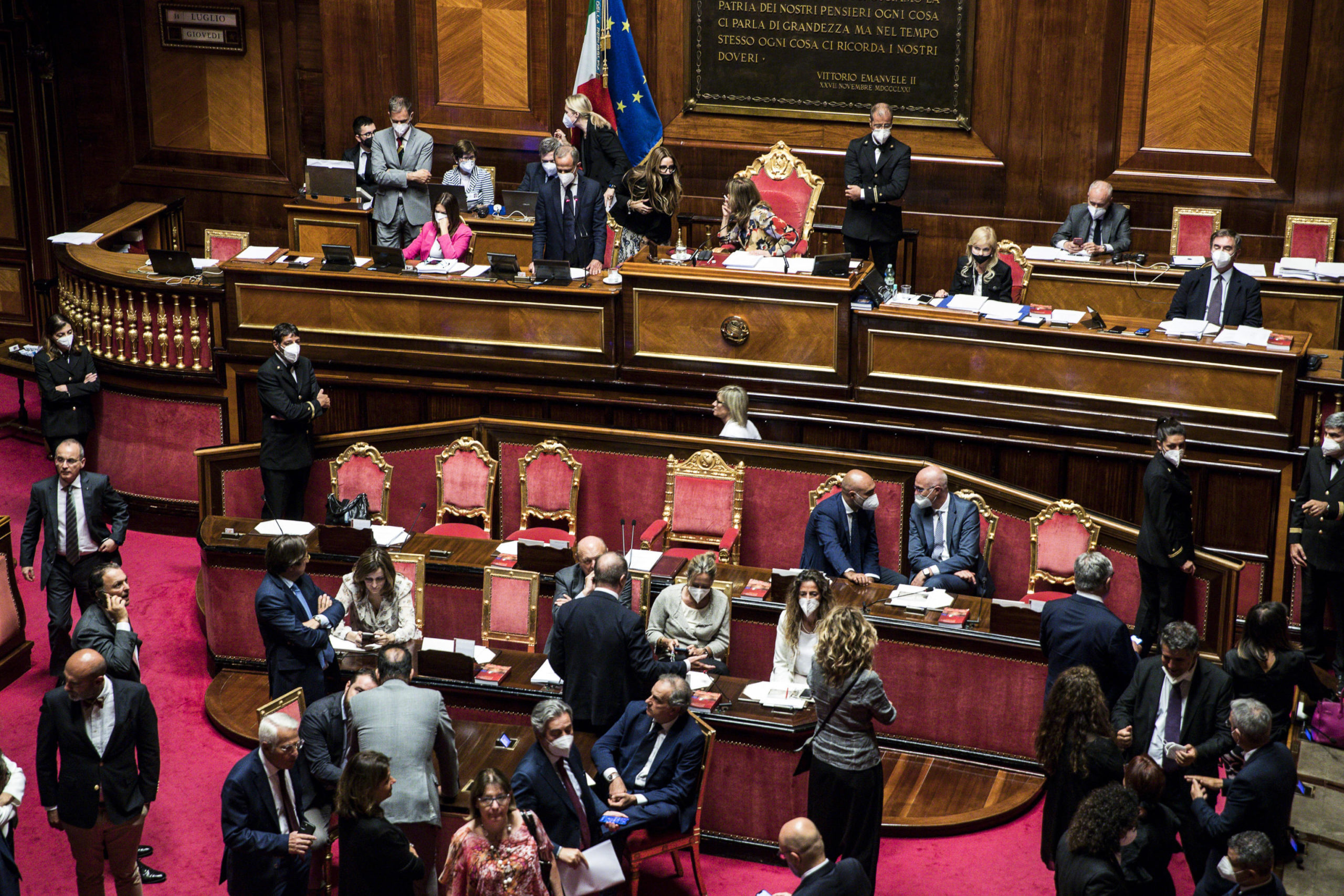 La Camera ha approvato la fiducia posta dal governo sul decreto bollette