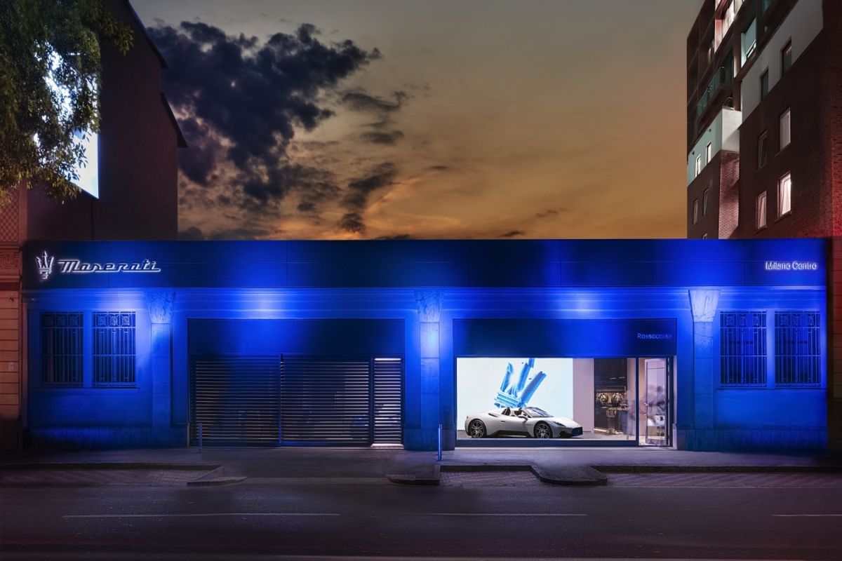 Stellantis svela il primo concept store Maserati: una galleria d’arte