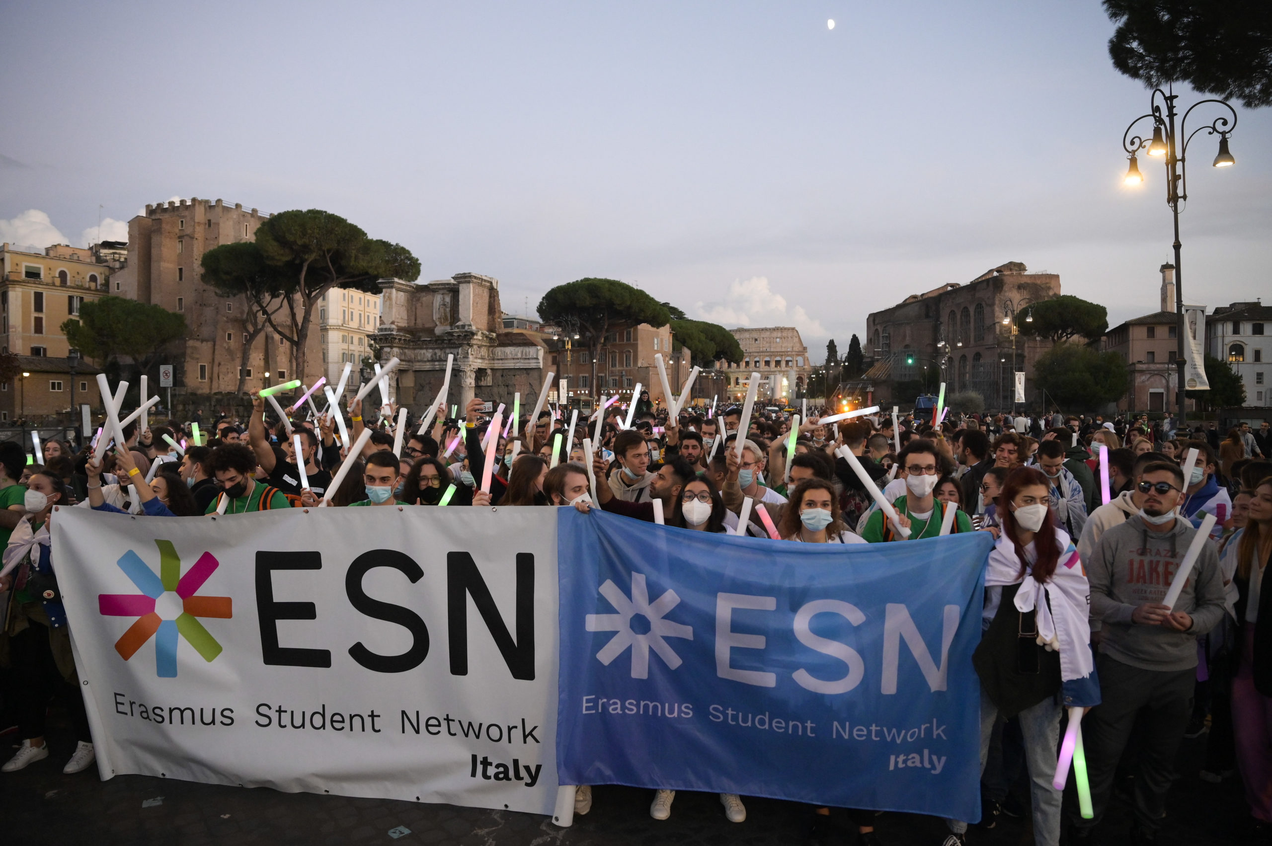 ROMA MANIFESTAZIONE DELL’ASSOCIAZIONE ERASMUS STUDENT NETWORK ITALIA