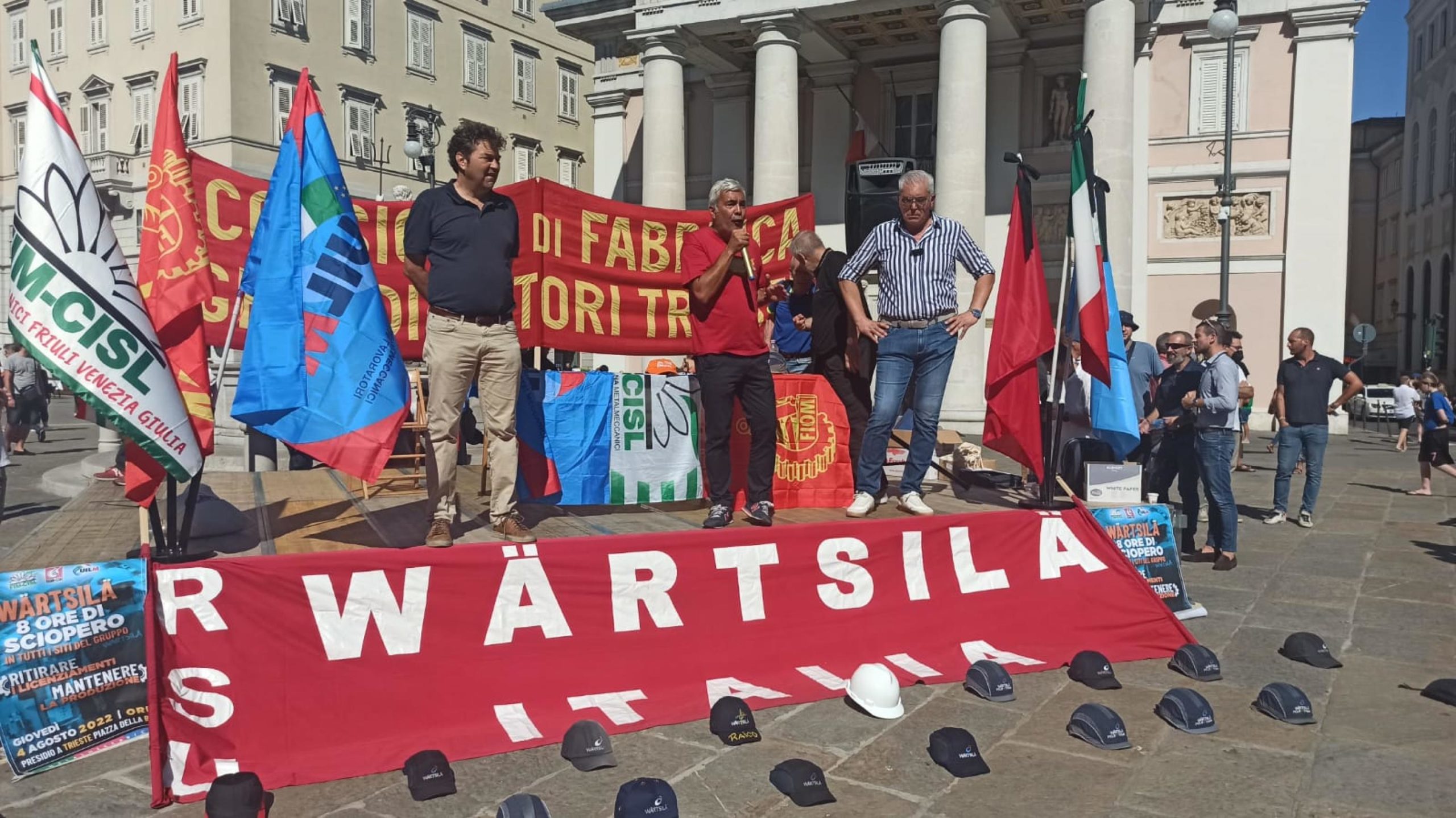 Wärtsilä, “piano di mitigazione” per ridurre gli effetti della chiusura dell’impianto a Trieste
