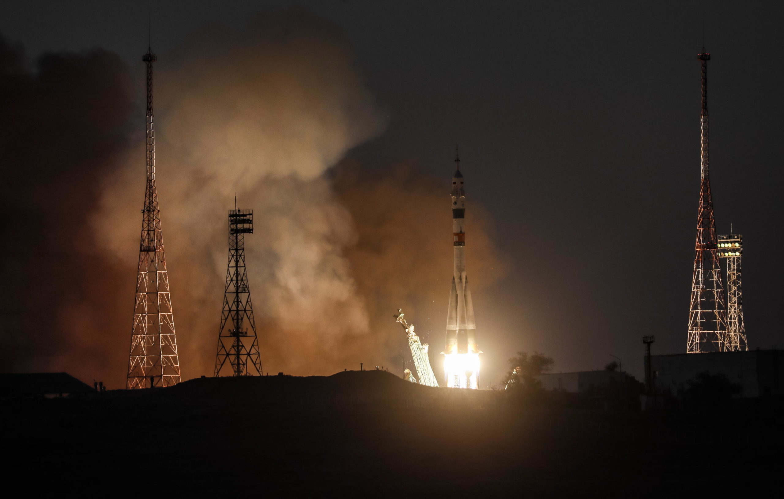La navetta Soyuz si è agganciata alla Stazione Spaziale Internazionale