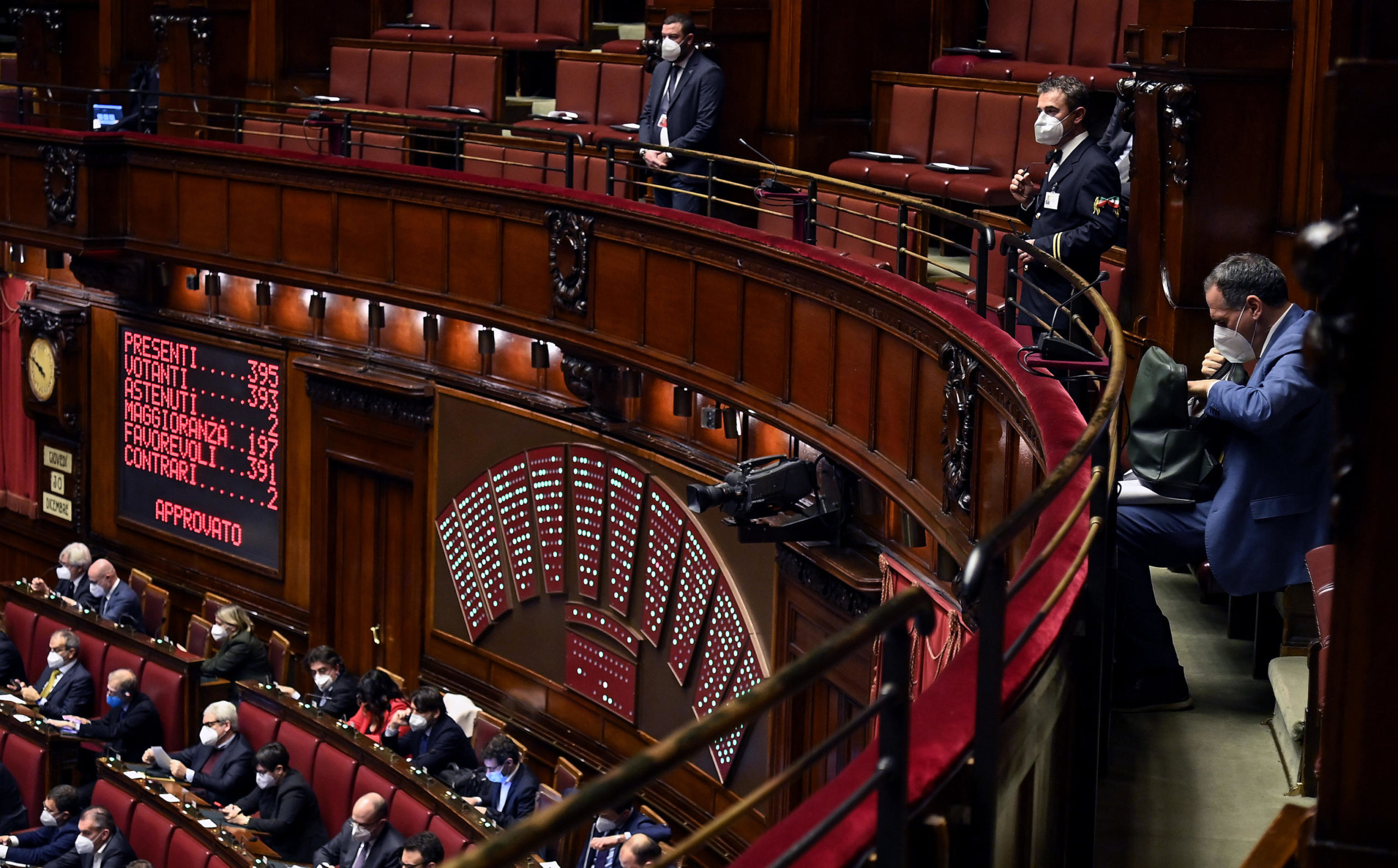 Camera dei Deputati: i deputati più assenti e quelli più assidui