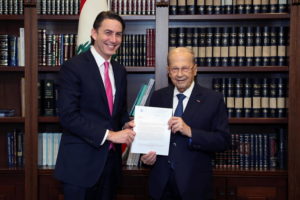 Gas, firmato l’accordo tra Libano e Israele