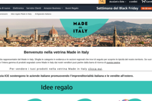 Amazon e Ice: prosegue la campagna sul Made in Italy on line