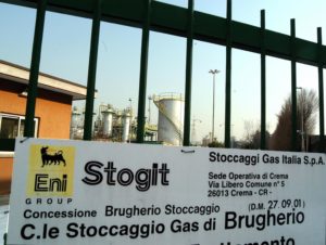 Gas, gli stoccaggi Stogit (Snam) salgono a 9,3 mld di metri cubi