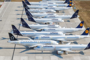 Lufthansa, aeroporto di Francoforte in crisi