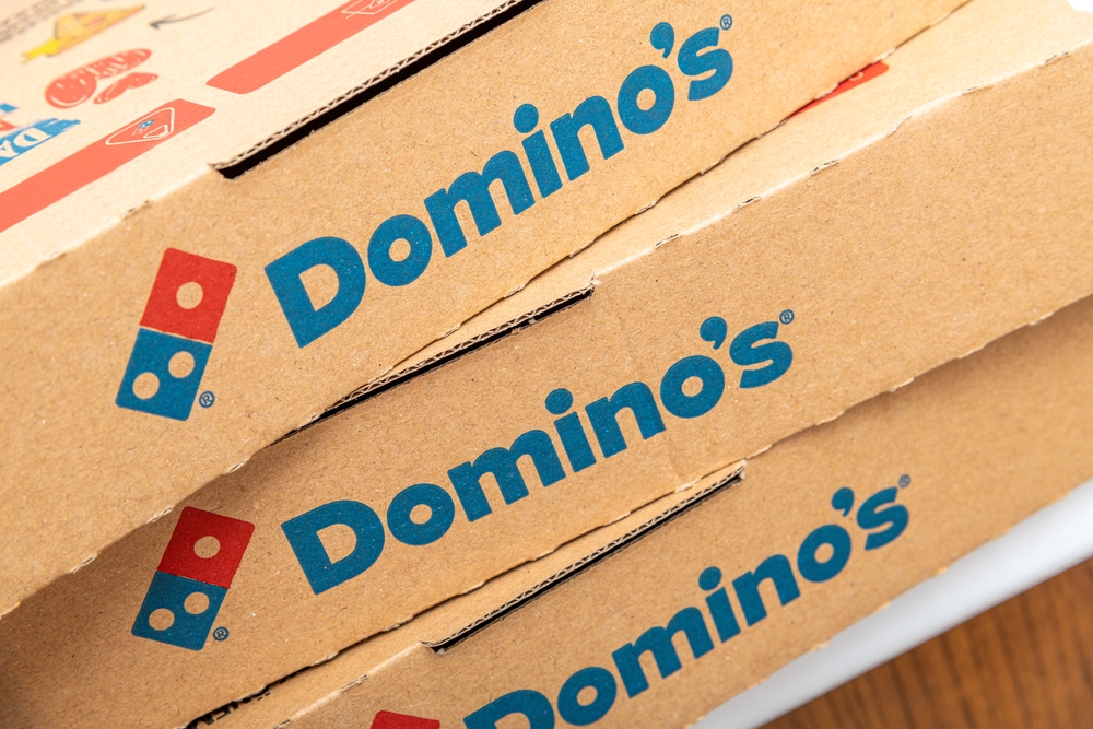 Domino’s Pizza, ricavi trimestrali in aumento: +5,9% su anno
