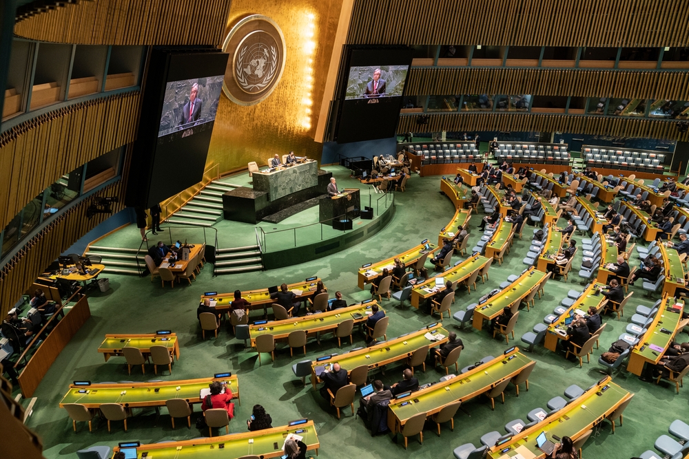 L’Onu approva la risoluzione per la pace: 141 voti a favore e 32 astenuti
