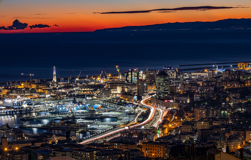 Genova prima città con telerilevamento aereo